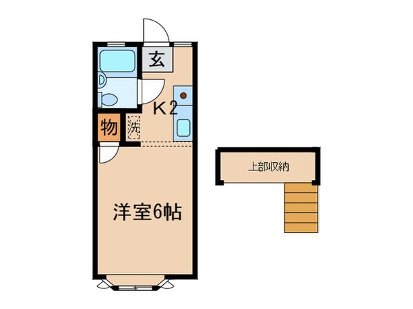 グリーンハイムの物件間取画像